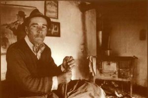 Csete Árpád ‘Kufuri’, magyarszováti furulyás, énekes 1995