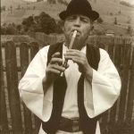 Tímár Viktor ‘Trifán’, gyimesi prímás, furulyás 1993